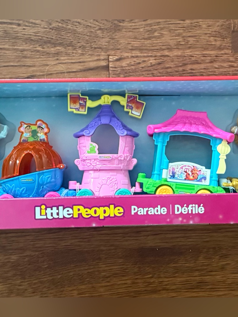 *NEW* Fisher Price Little People Disney Princess Parade Float 16 Pieces